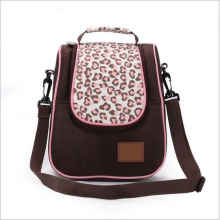 Pink Leopard Printing Fashion Large Capacity Mummy Bag